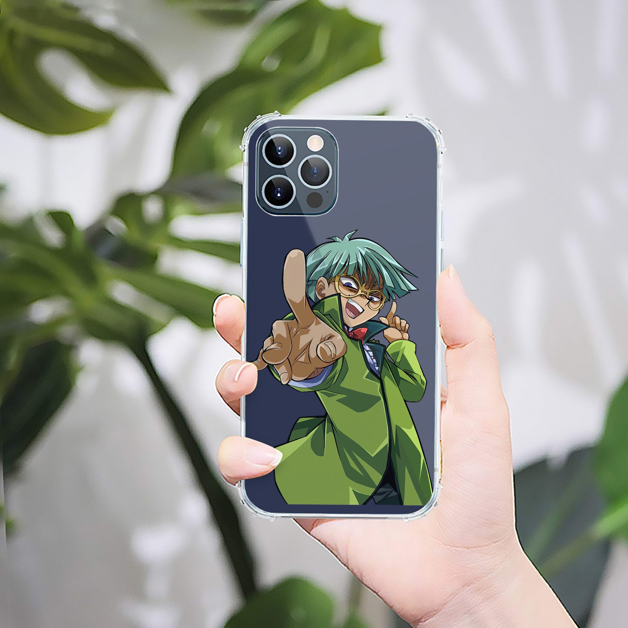 （画像用） 遊☆戯☆王 Yu-Gi-Oh! 【iPhone 12シリーズ対応】透明スマホケース（クリアソフトケース）